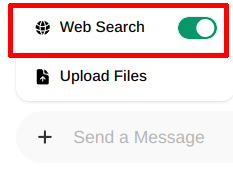 Websuche aktivieren